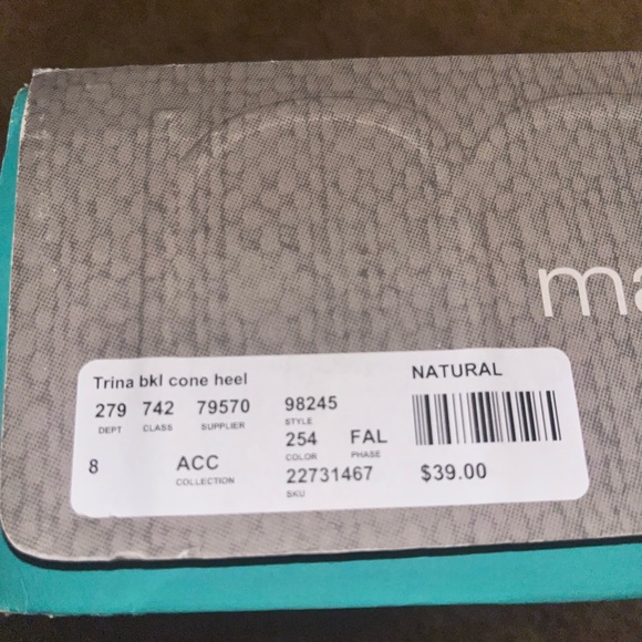 Maurices nude cone heels - Picture 4 of 4